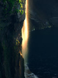 Water Falls at Sunset Photographie
