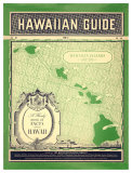 Matson Hawaiian Guide Map Giclee Print
