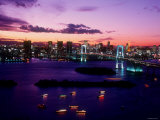 Evening View of Rainbow Bridge Photographic Print