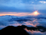Morning View from Tsubetu Pass Photographic Print