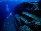 Underwater Ruins Photographic Print Underwater Ruins Photographic Print