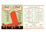 Stout Airlines Brochure Lámina giclée Stout Airlines Brochure Lámina giclée