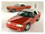 Ford Mustang Convertibles Giclee Print