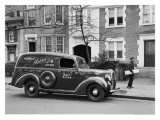 1939 Ford V8 Panel Delivery Truck Lámina giclée