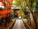 Koetsuji Temple in Autumn Photographic Print