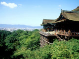 Kiyomizu Temple (Kiyomizudera), One of the Most Famous Tourist Spots in Kyoto, Japan Photographic Print