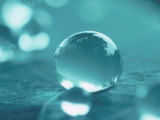Waterdrops Photographic Print