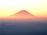 Mt.Fuji Viewed from Mt.Kushigata, Yamanashi, Japan Photographie
