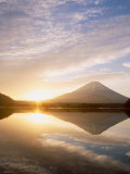 Mt. Fuji and Lake Shoji Photographie