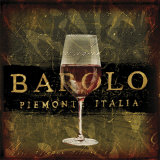 Barolo Glass Square Láminas por Maxwell Hutchinson Barolo Glass Square Láminas por Maxwell Hutchinson