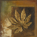 Golden Leaves II Poster par Patricia Quintero-Pinto