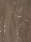 Standing Male Figure Print by Lanie Loreth