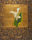 Calla Lily with Arabesque I Affiche par Patricia Quintero-Pinto