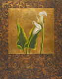 Calla Lily with Arabesque II Posters par Patricia Quintero-Pinto