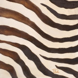 Contemporary Zebra IV Poster par Patricia Quintero-Pinto