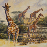 Safari III Plakater av Peter Blackwell