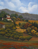 Italian Countryside I Prints by Vivien Rhyan