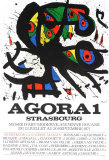 Agora1, Strasbourg, 1971 Collectable Print by Joan Miró