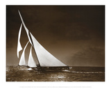 Sailing Yacht Mohawk at Sea, c.1895 Posters