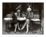 Cafe et Cigarette Paris, 1925 Kunstdrucke