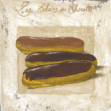 Les Eclairs au Chocolat Posters by Véronique Didier-Laurent