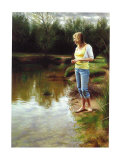 River of Dreams Poster by Tina Spratt