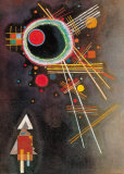 Strahlenlinien Affiches par Wassily Kandinsky