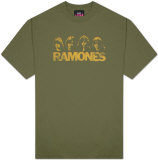 The Ramones - Four Heads Distressed T-shirts