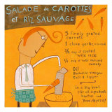 Salade de Carottes Posters by Céline Malépart