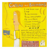 Gateau aux Bananes Art by Céline Malépart
