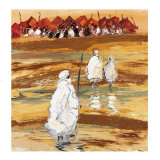 Le desert Póster por Christian Sanseau