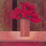 Composition in Red II Posters by Franz Heigl Composition in Red II Posters by Franz Heigl
