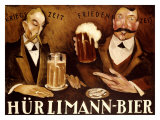 Hurlimann Bier Giclee Print