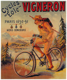 Cycles Vigneron Giclee Print by Charles Verneau