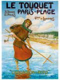 Le Touquet Giclee Print by Nyk 