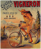 Cycles Vigneron Giclee Print by Charles Verneau