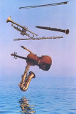 Music on High Collectable Print by Harvey Edwards