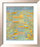 Chemin principal et chemins secondaires, vers 1929 Affiche par Paul Klee