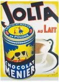 Chocolat Menier, Jolta au lait Giclee-trykk av Wilquin