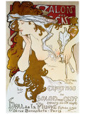 Salon des Cents Giclee Print by Alphonse Mucha