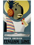 Italian Line Giclée-Druck von Sassi 