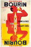 Quinquina Bourin Lámina giclée por Jacques Bellenger Quinquina Bourin Lámina giclée por Jacques Bellenger