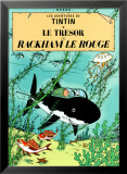 Red Rackham's Treasure (1944) Affiches par Hergé (Georges Rémi) 