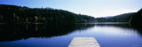 Pier on a Lake, Black Forest, Baden-Wurttemberg, Germany Lámina fotográfica por Panoramic Images Pier on a Lake, Black Forest, Baden-Wurttemberg, Germany Lámina fotográfica por Panoramic Images