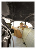 Hot Rod Pin-Up Girl Lámina giclée por David Perry Hot Rod Pin-Up Girl Lámina giclée por David Perry