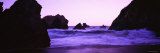 Dusk on the Santa Cruz Coastline, California, USA Lámina fotográfica por Panoramic Images Dusk on the Santa Cruz Coastline, California, USA Lámina fotográfica por Panoramic Images