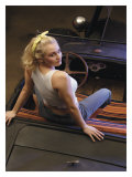 Hot Rod Pin-Up Girl Lámina giclée por David Perry Hot Rod Pin-Up Girl Lámina giclée por David Perry