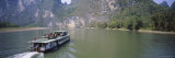 Tourboat in Lijiang River, Guilin, China Photographic Print by Panoramic Images 