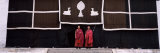 Two Monks Standing in Front of Religious Symbols, Labrang Monastery, Xiahe, Gansu, China Lámina fotográfica por Panoramic Images Two Monks Standing in Front of Religious Symbols, Labrang Monastery, Xiahe, Gansu, China Lámina fotográfica por Panoramic Images