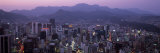 Aerial View of Central Business District, Seoul, South Korea Photographic Print by Panoramic Images 